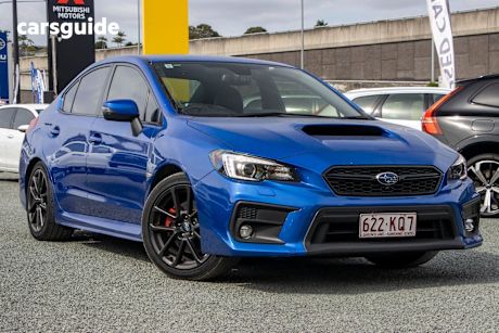 Blue 2019 Subaru WRX Sedan PREMIUM 4WD