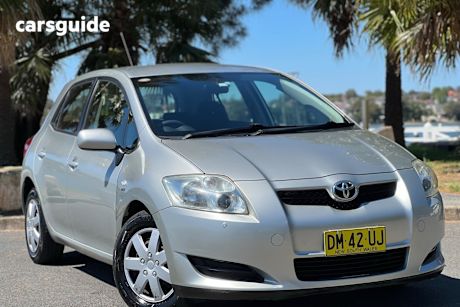 Silver 2007 Toyota Corolla Hatch ASCENT F