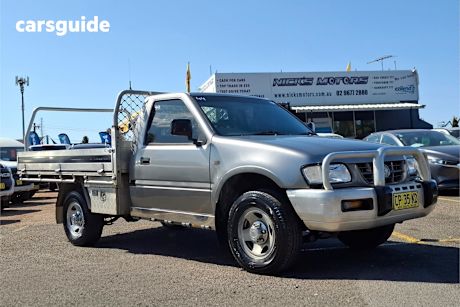 Grey 2002 Holden Rodeo Ute Tray LX R