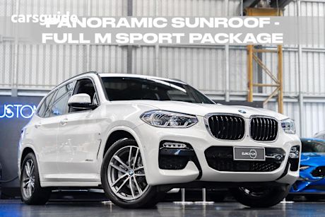White 2018 BMW X3 SUV XDRIVE20D 4X4
