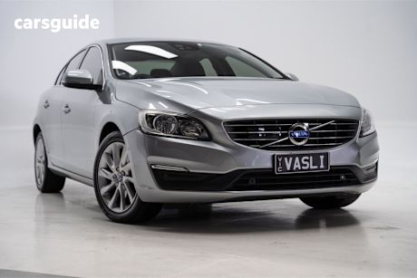 Silver 2016 Volvo S60 Sedan T4 KINETIC F