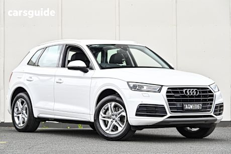 White 2017 Audi Q5 SUV TDI DESIGN 4X4
