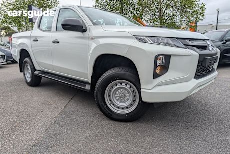 White 2023 Mitsubishi Triton Double Cab Pick Up Glx (4X2)
