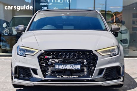 Grey 2020 Audi RS3 Sedan 2.5 Tfsi Quattro Carbon Editn