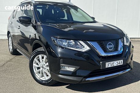 Black 2020 Nissan X-Trail Wagon St-L (2Wd) (5Yr)