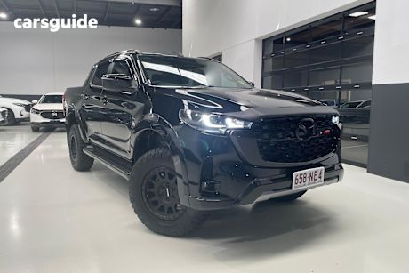 Black 2025 Mazda BT-50 Ute Tray SP 4X4