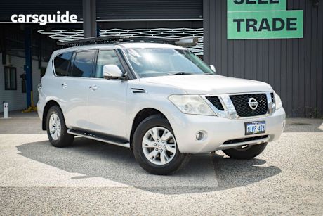 Silver 2015 Nissan Patrol SUV TI 4X4