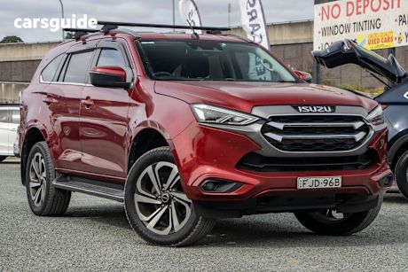 Red 2021 Isuzu MU-X SUV LS-T R