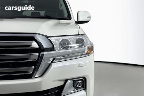 White 2021 Toyota Landcruiser Wagon Lc200 Sahara (4X4)