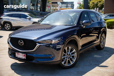 Blue 2021 Mazda CX-5 Wagon Akera Turbo (Awd)