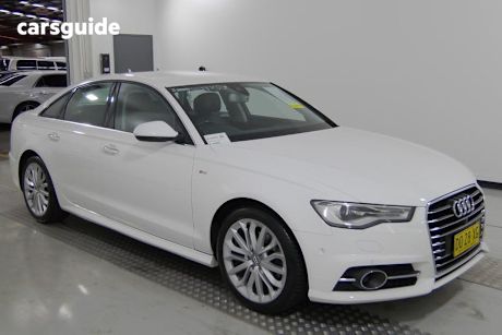 White 2015 Audi A6 Sedan 1.8 Tfsi