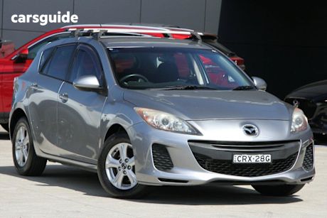 Silver 2013 Mazda Mazda3 Hatch NEO F