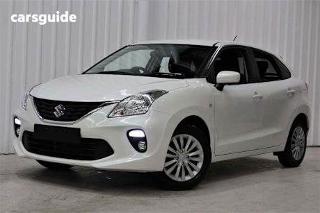 White 2022 Suzuki Baleno Hatch GL F