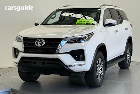 White 2024 Toyota Fortuner SUV GXL 4X4