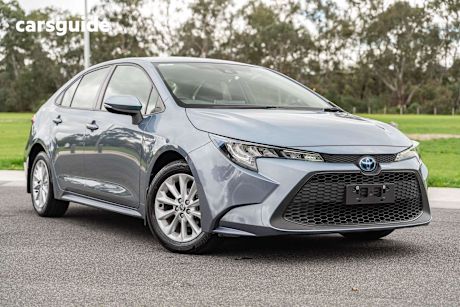 Grey 2021 Toyota Corolla Sedan ASCENT SPORT HYBRID F