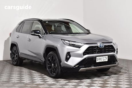Silver 2022 Toyota RAV4 SUV XSE F