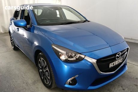 Blue 2018 Mazda 2 Hatchback Genki
