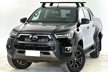 Black 2021 Toyota Hilux Ute Tray ROGUE 4X4
