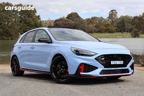 Blue 2023 Hyundai I30 Hatchback N Premium With Sunroof