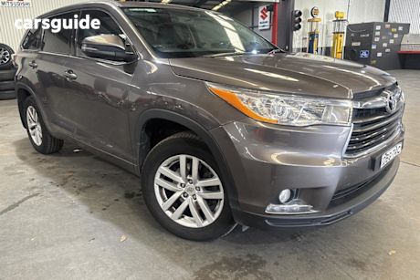 Grey 2015 Toyota Kluger Wagon Gx (4X2)
