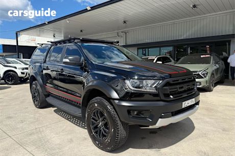 Black 2021 Ford Ranger Double Cab Pick Up Raptor 2.0 (4X4)