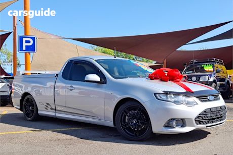 Silver 2014 Ford Falcon Ute Ute Tray FG MKII XR6 CAB CHASSIS SUPER CAB 2DR SPTS AUTO 6S