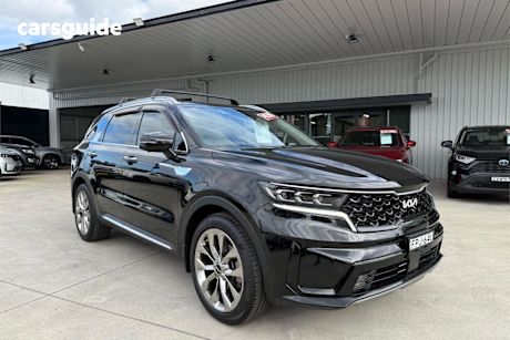 Black 2021 Kia Sorento Wagon Gt-Line 7 Seat