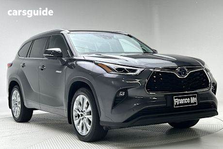 Grey 2022 Toyota Kluger SUV GRANDE 4X4