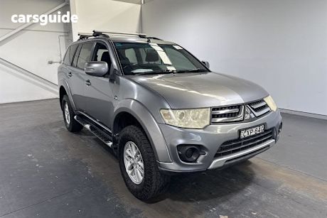 Grey 2014 Mitsubishi Challenger Wagon (4X4)