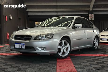 Silver 2004 Subaru Liberty Sedan SAFETY PACK 4WD