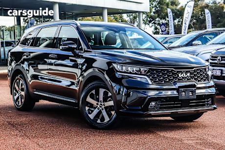 Black 2022 Kia Sorento SUV SPORT 4X4