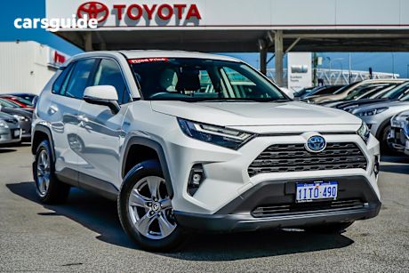 White 2023 Toyota RAV4 SUV GX F