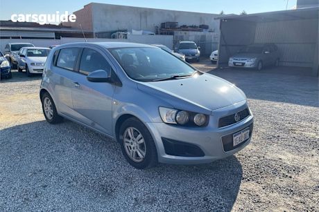 Blue 2012 Holden Barina Hatch F