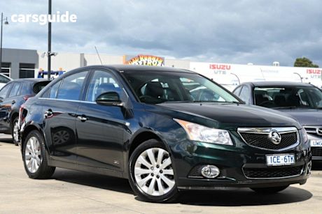 Green 2014 Holden Cruze Sedan Z-Series