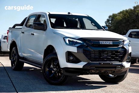 White 2025 Isuzu D-MAX Ute Tray X-RIDER 4X4