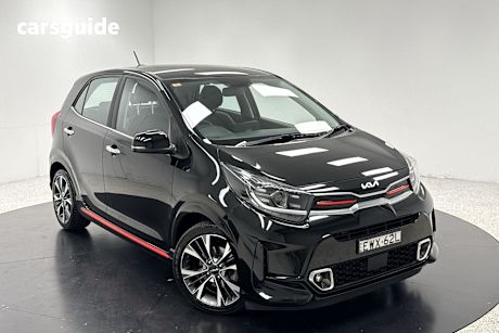 Black 2022 Kia Picanto Hatch GT-LINE F