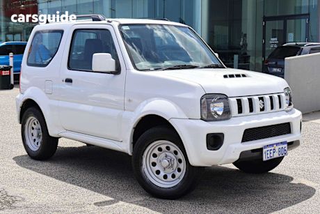 White 2013 Suzuki Jimny SUV SIERRA 4X4