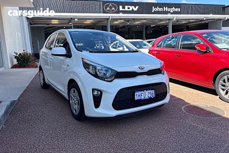 White 2020 Kia Picanto Hatch S F