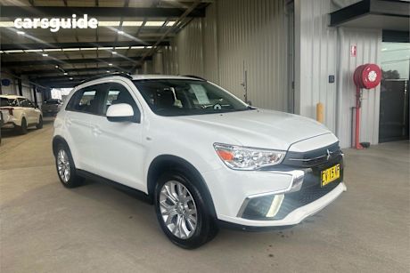 White 2019 Mitsubishi ASX Wagon Es (2Wd)