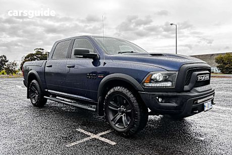 Blue 2021 Ram 1500 Ute Tray WARLOCK II RAMBOX 4X4