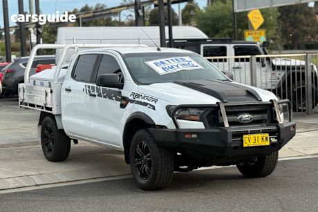 White 2018 Ford Ranger Ute Tray XL 4X4