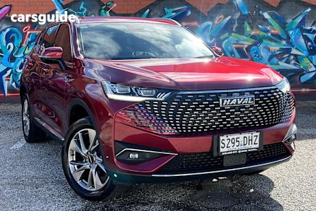 Red 2022 GWM Haval H6 SUV ULTRA HYBRID F