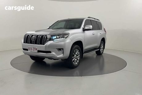 Silver 2018 Toyota Landcruiser Prado Wagon Vx (4X4)