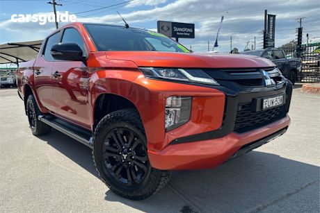 Orange 2022 Mitsubishi Triton Double Cab Pick Up Gsr (4X4)