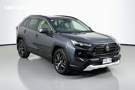Grey 2024 Toyota RAV4 Wagon Edge (Awd)