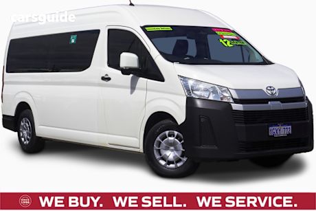 White 2019 Toyota HiAce OtherCar COMMUTER R