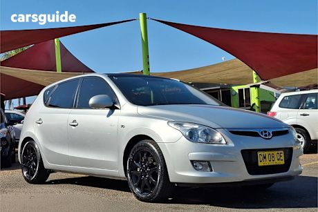 Silver 2007 Hyundai I30 Hatch SLX F