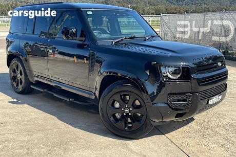 Black 2023 Land Rover Defender SUV 130 P400 X-DYNAMIC SE 4X4