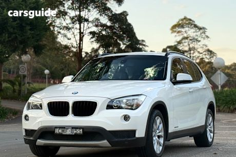 White 2013 BMW X1 Wagon Sdrive 20I Xline