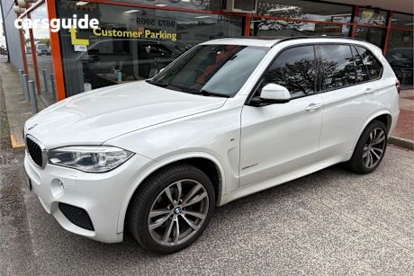 White 2014 BMW X5 SUV XDRIVE30D 4X4